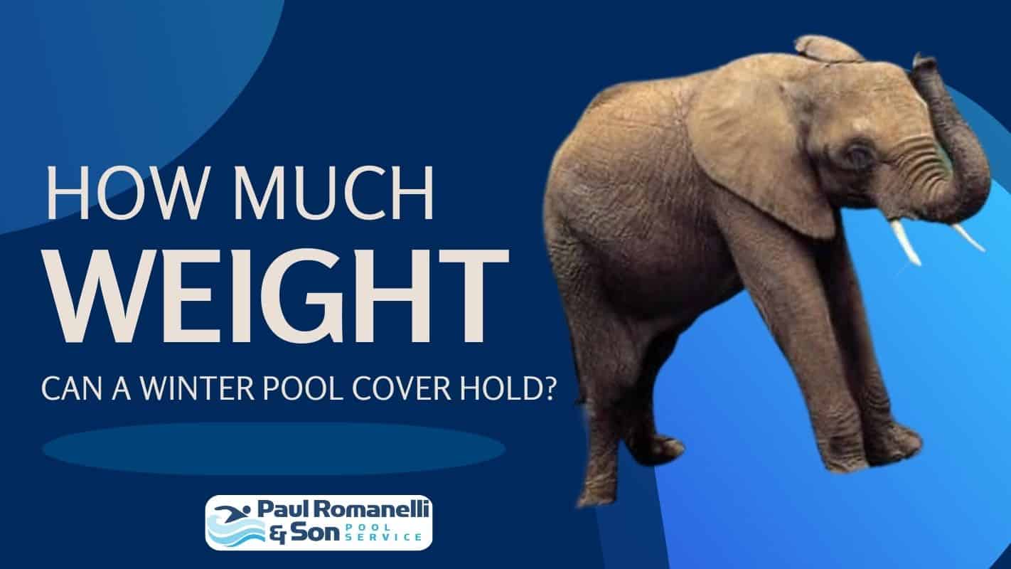 How Much Weight Can a Pool Cover Hold Blog Banner