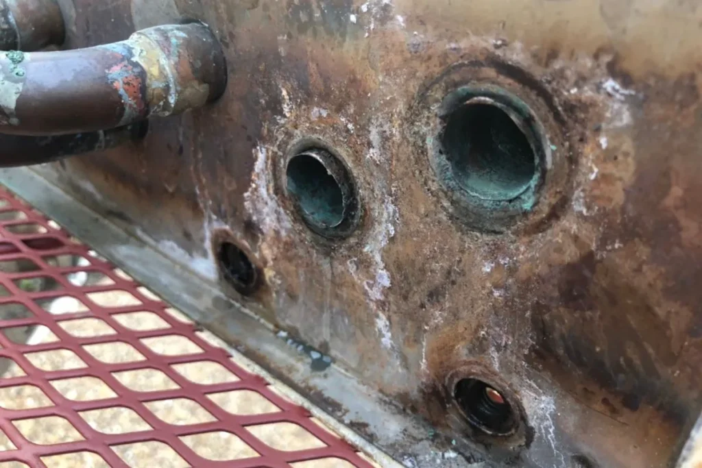 Pool Heat Exchanger Corrosion